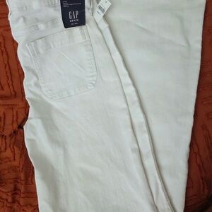 GAP White Denim Jeans